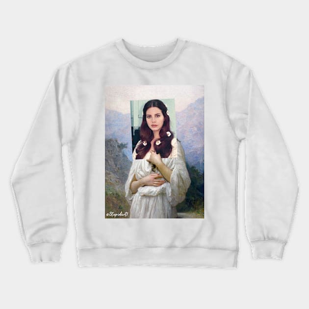 Lana del rey Crewneck Sweatshirt by Stupidart1